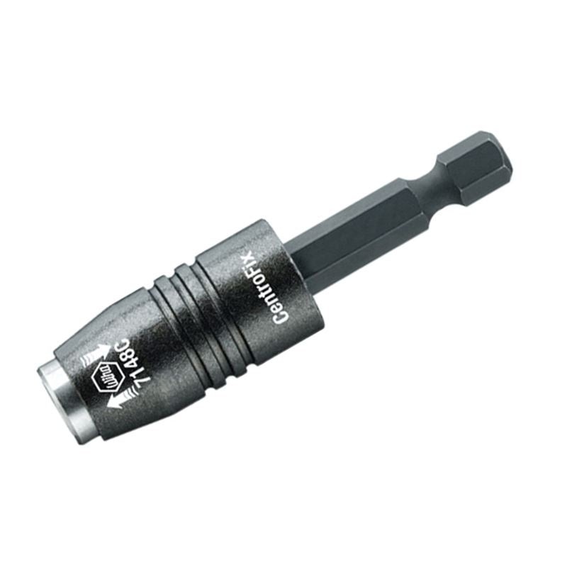 WIHA 71480 Centrofix 1/4 in Quick Release Bit Holder W/ Philips No.2 Bit