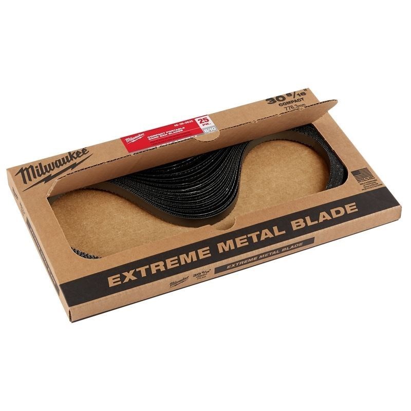 Milwaukee Band Saw Blades 30-9/16 in – Extreme Metal Compact (25 Pack)