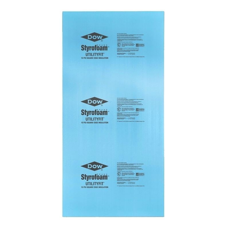 Dowm SM Styrofoam 30psi|2″ x 2ft x 8ft|1″ x 2ft x 8ft|1-1/2″ x 2ft x 8ft