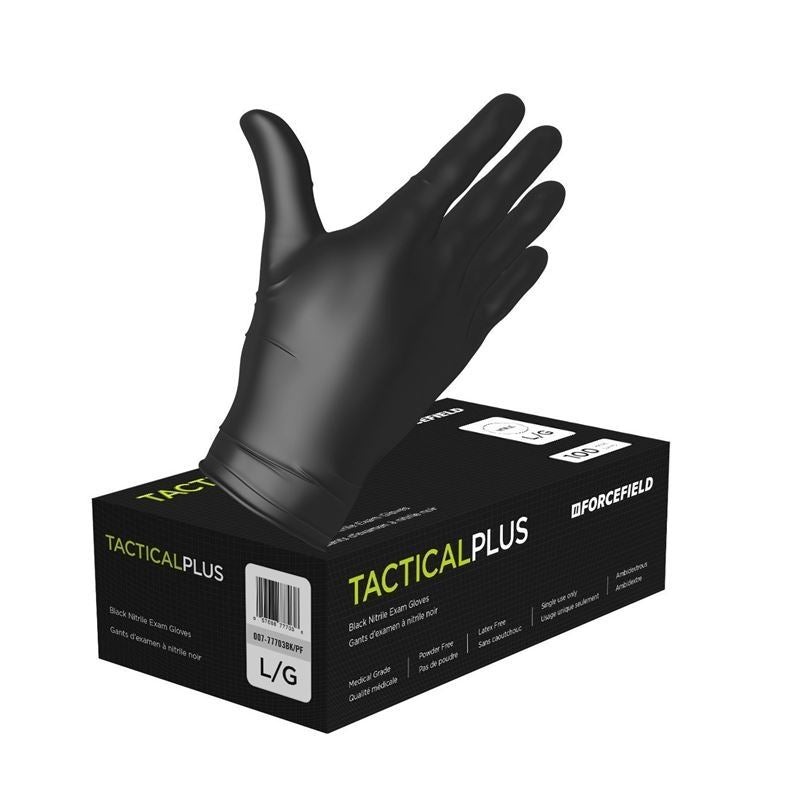 Forcefield – Tactical Plus Nitrile Disposable Examination Gloves (100 pcs)