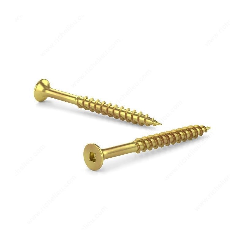 MHC Yellow Zinc Construction Screws – PACKAGED