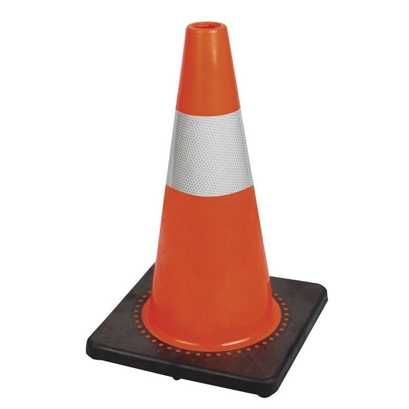18 Traffic Cone with Weighted Base