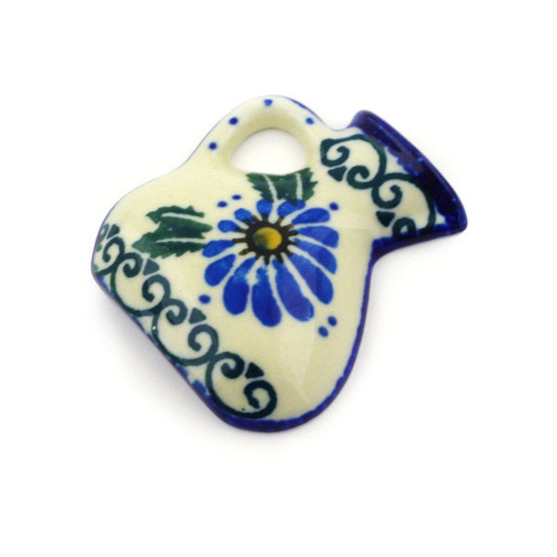 Polish Pottery 2 Magnet Marigold Morning
