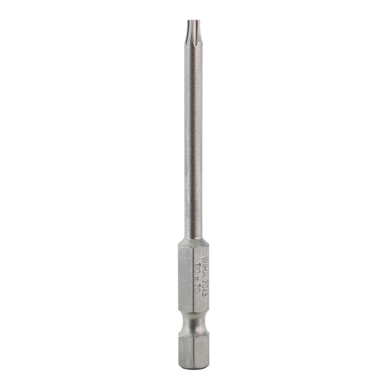 Wiha Torx Power Bit T10 x 70mm Pack of 10 Bits
