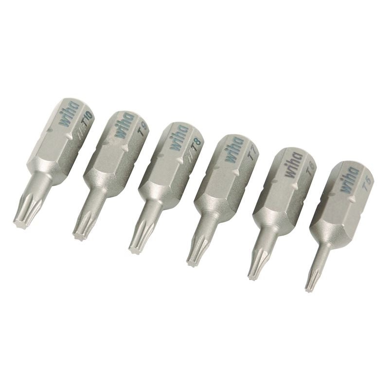 Wiha Torx Insert Bit T5 – T10 6 Pack