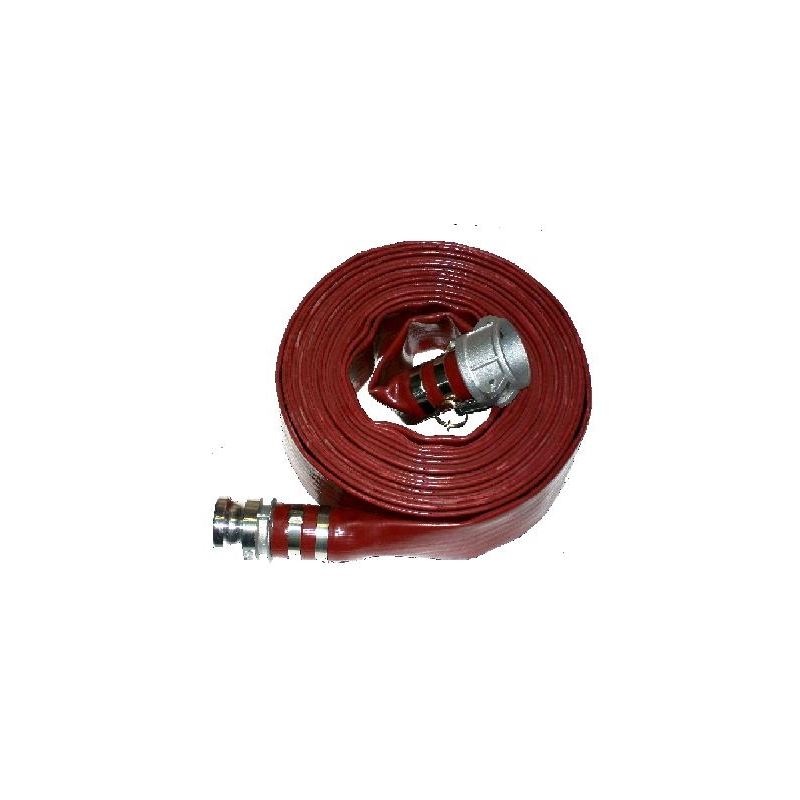 2 x 50ft  Brown Discharge Hose