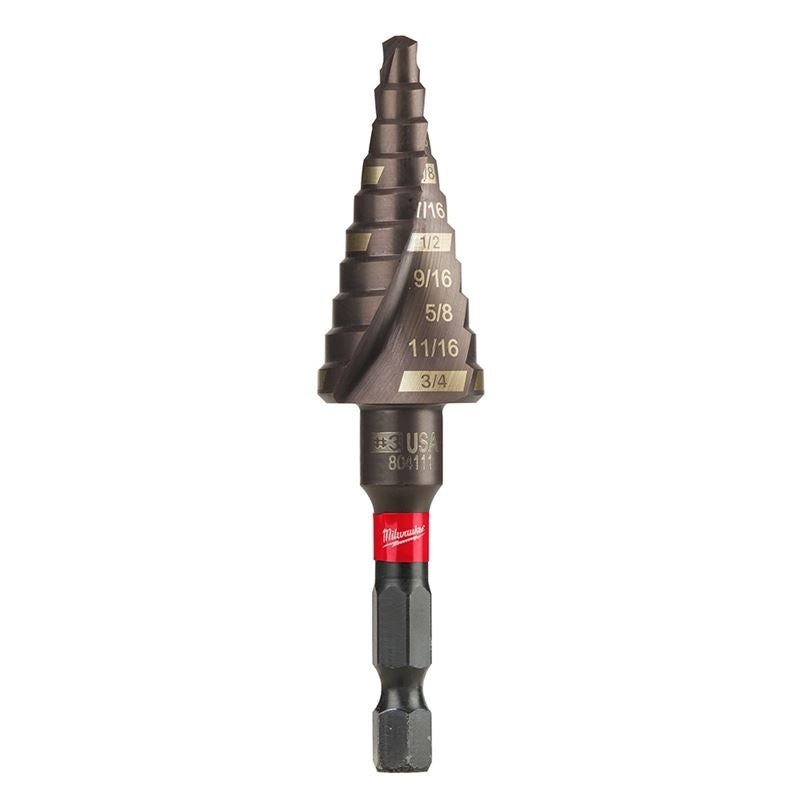 48-89-9243 SHOCKWAVE Impact Duty Step Bit #3 3/16 – 3/4 in.