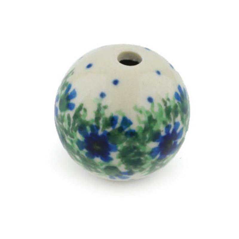 Polish Pottery 1 Bead Polish Wreath