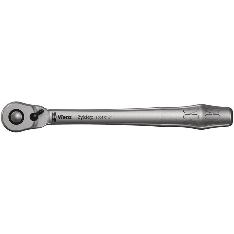 8004 C Zyklop Metal Ratchet with switch lever and 1/2 drive