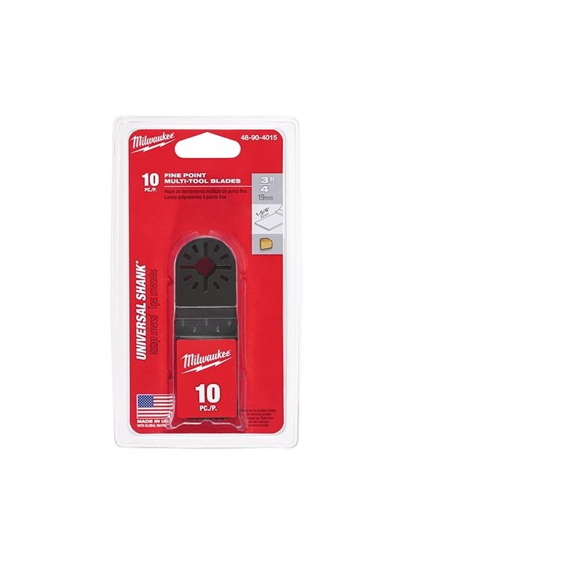 Milwaukee 48-90-4015 10PC Fine Point Multi-Tool Blades