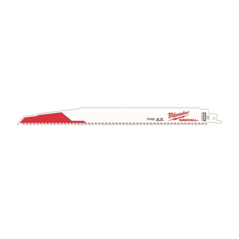 48-00-5027 12 in. 5 TPI The Ax SAWZALL Blade – 5 Pack