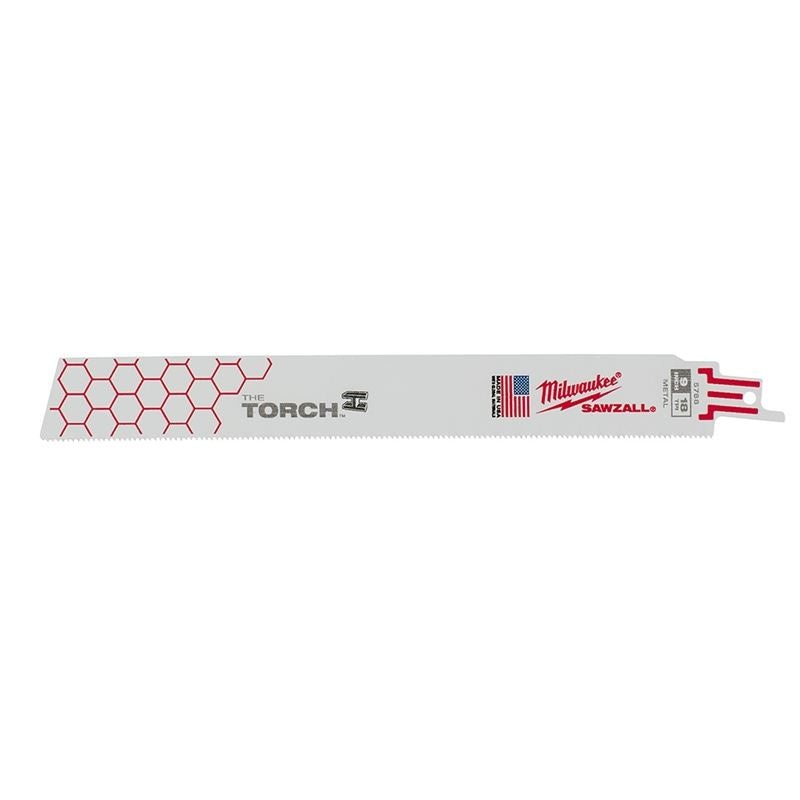 48-00-8788 9 in. 18 TPI THE TORCH SAWZALL Blade – 25 Pack