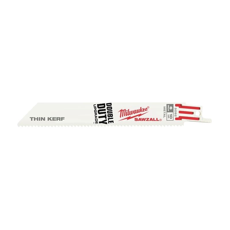 48-01-6092 6 in. 10 TPI Thin Kerf SAWZALL Blades (50 Pk)