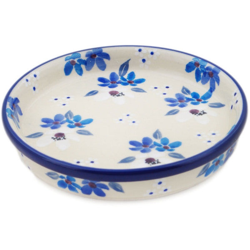 Polish Pottery 6 Condiment Dish Bunches Of Beauty UNIKAT