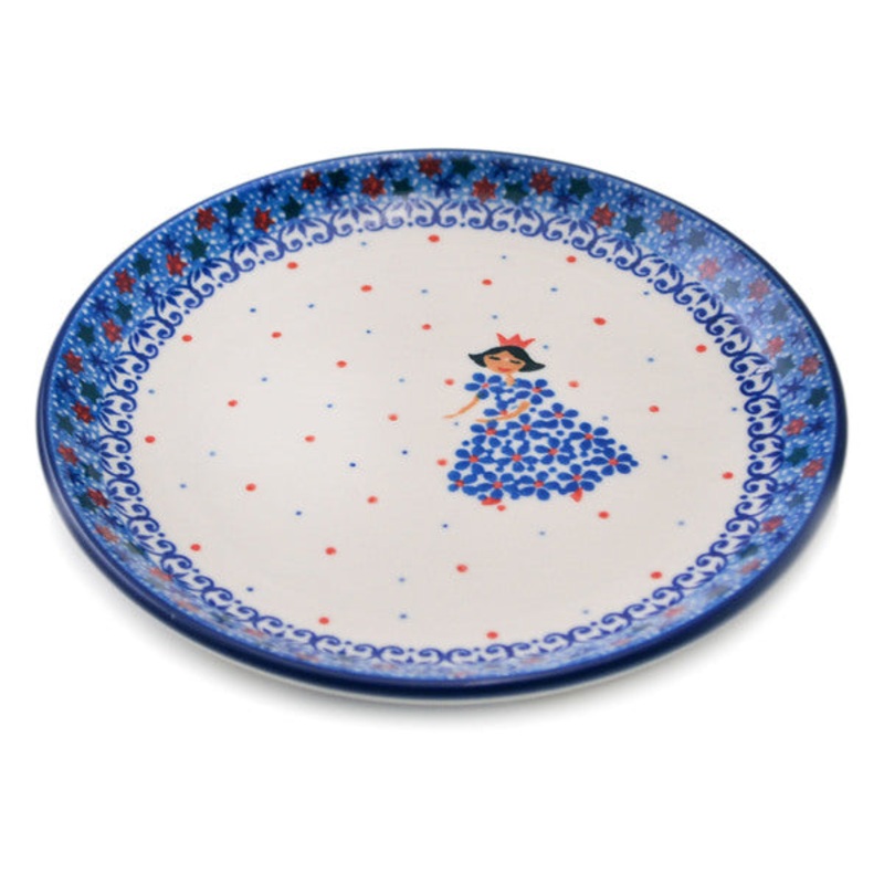 Polish Pottery Toast Plate Princess Dreams