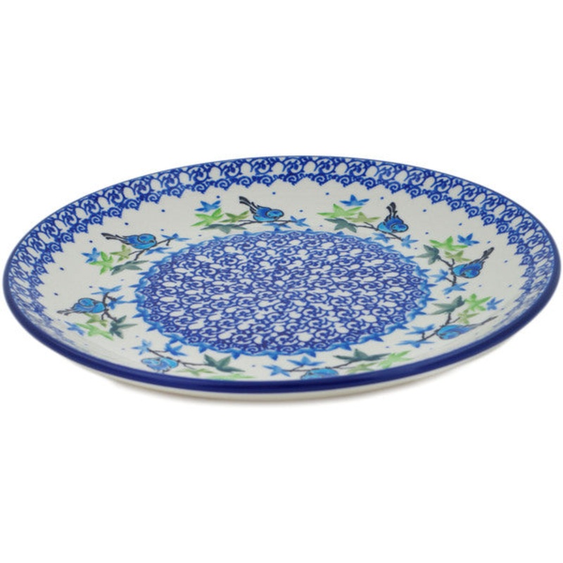 Polish Pottery 10 Plate Birdy Babies