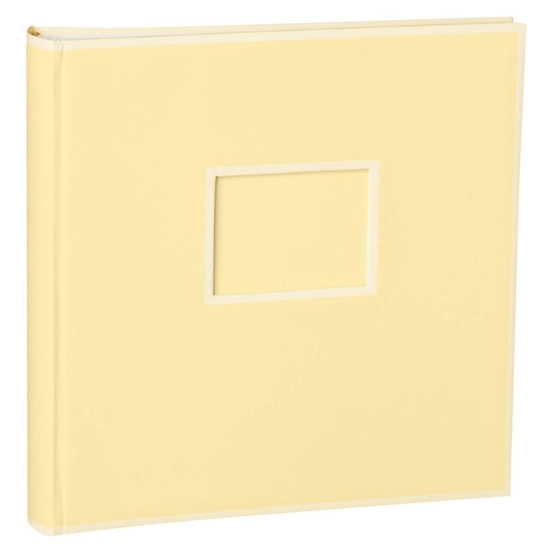Jumbo Photo Album with Window – Chamois