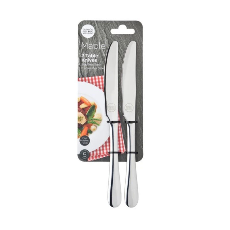 Taylors Eye Witness Maple – Table Knives