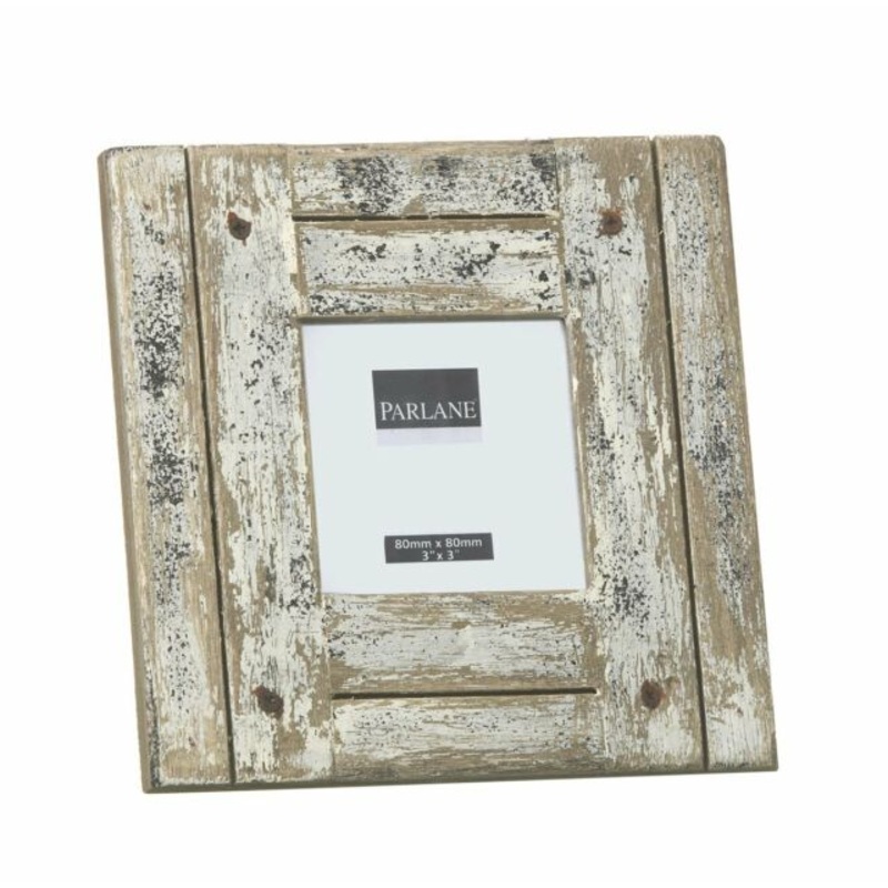 AHOY Photo Frame – Distressed White