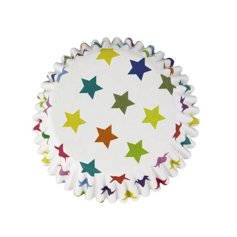 PME Foil Baking Cases – Stars