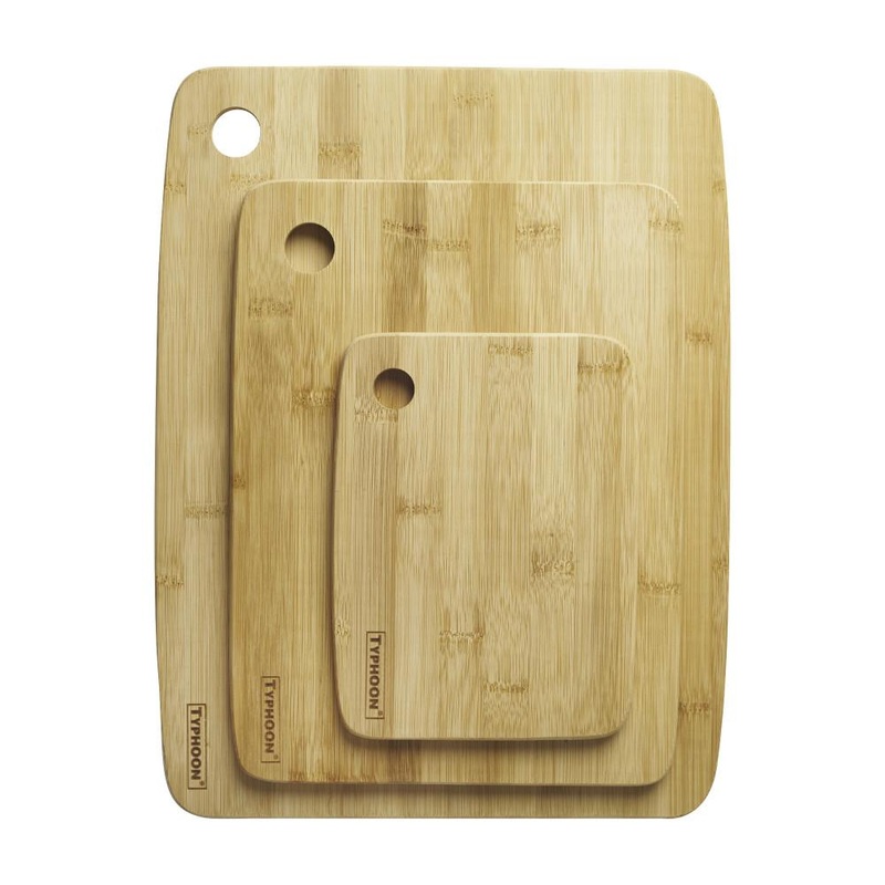 Typhoon Living Bamboo Chopping Boards – Set of 3