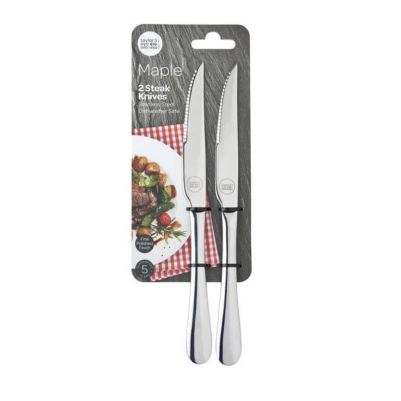 Taylors Eye Witness Maple – Steak Knives
