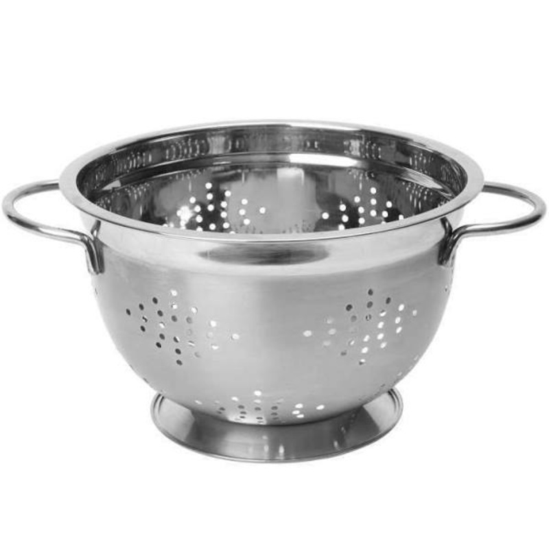 Dexam Stainless Steel Footed Colander – 22cm