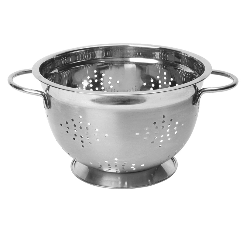 Dexam Stainless Steel Footed Colander – 26cm