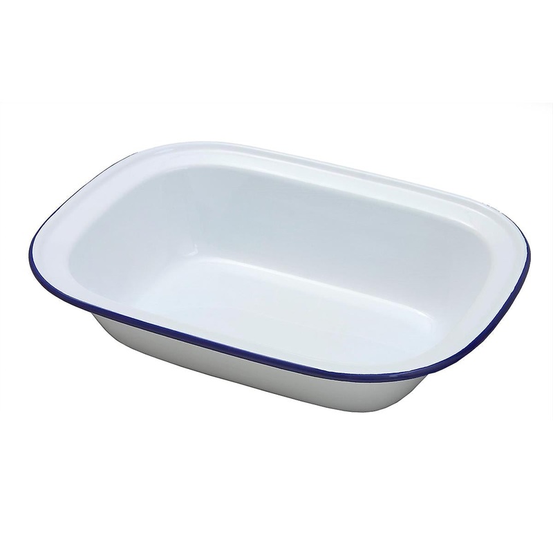 Falcon Enamel Oblong Pie Dish – 28cm