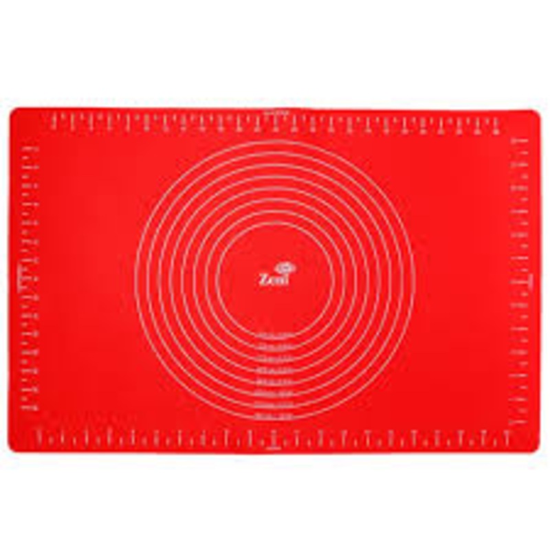 Zeal Silicone Baking Mat With Measurements – Red
