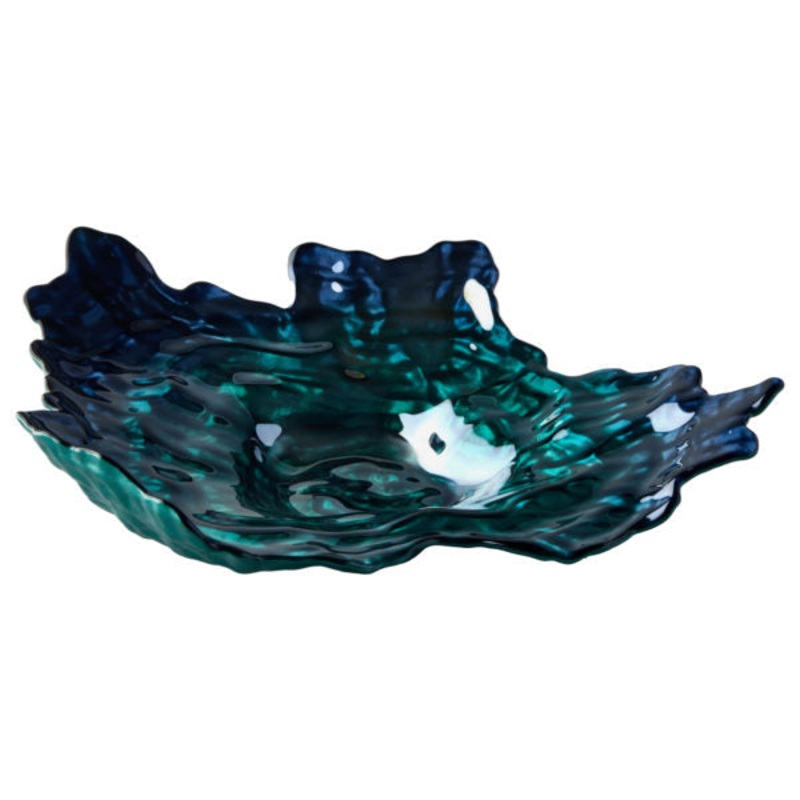 Anton Studio Decorative Glass Bowl – Oyster