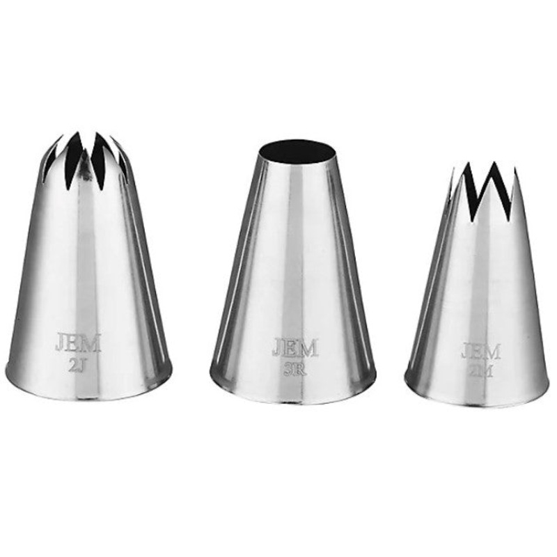 Jem Nozzles Large Cupcakes Collection – Set of 3