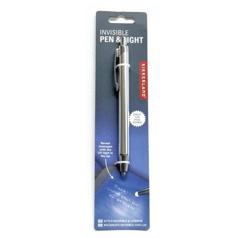 Kikkerland Invisible Pen & Light