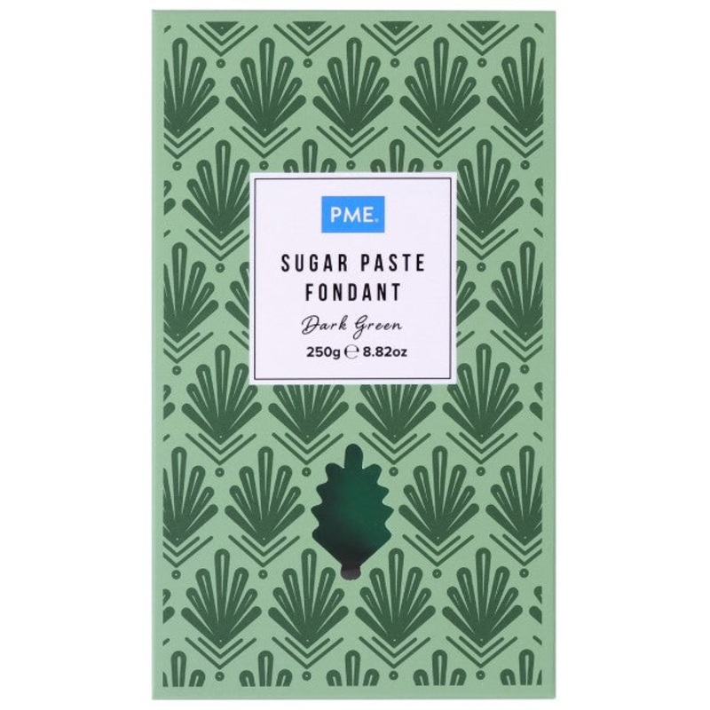 PME Sugar Paste – Dark Green  250g
