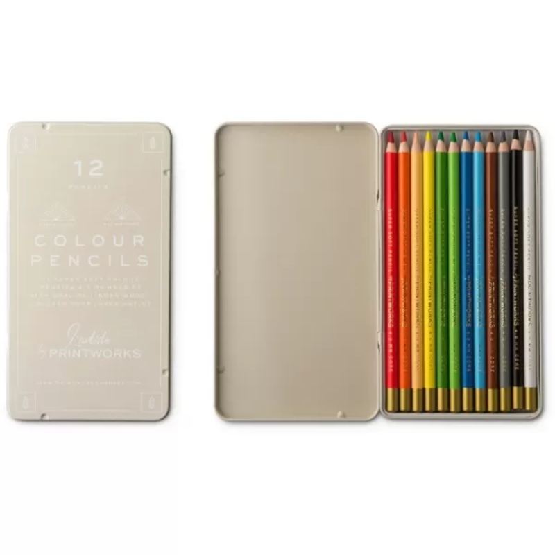 12 Colour Pencils – Classic