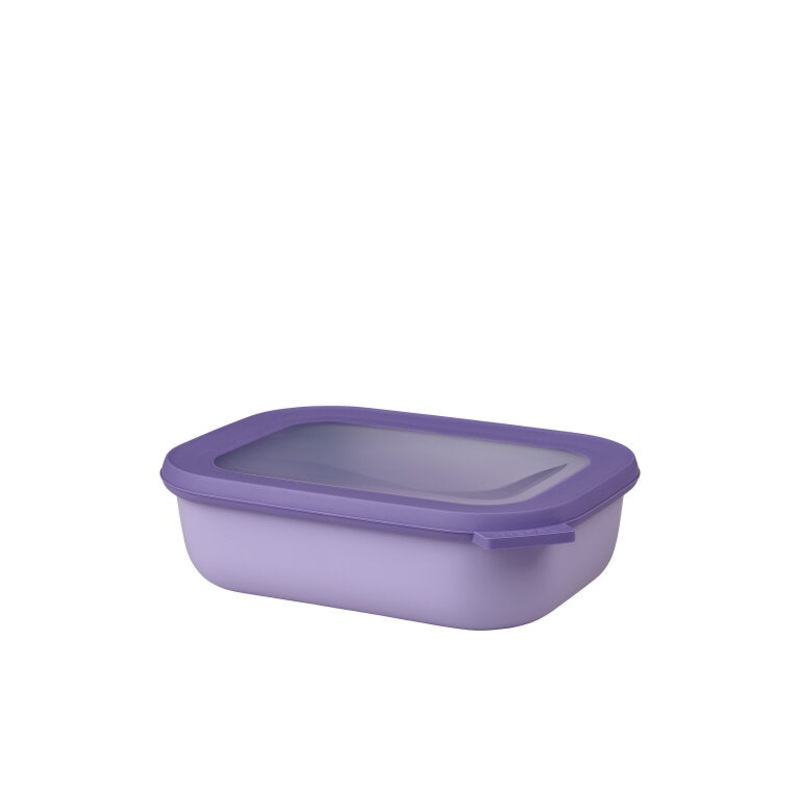 Mepal Cirqula Rectangular Multi Bowl 1000ml – Vivid Lilac
