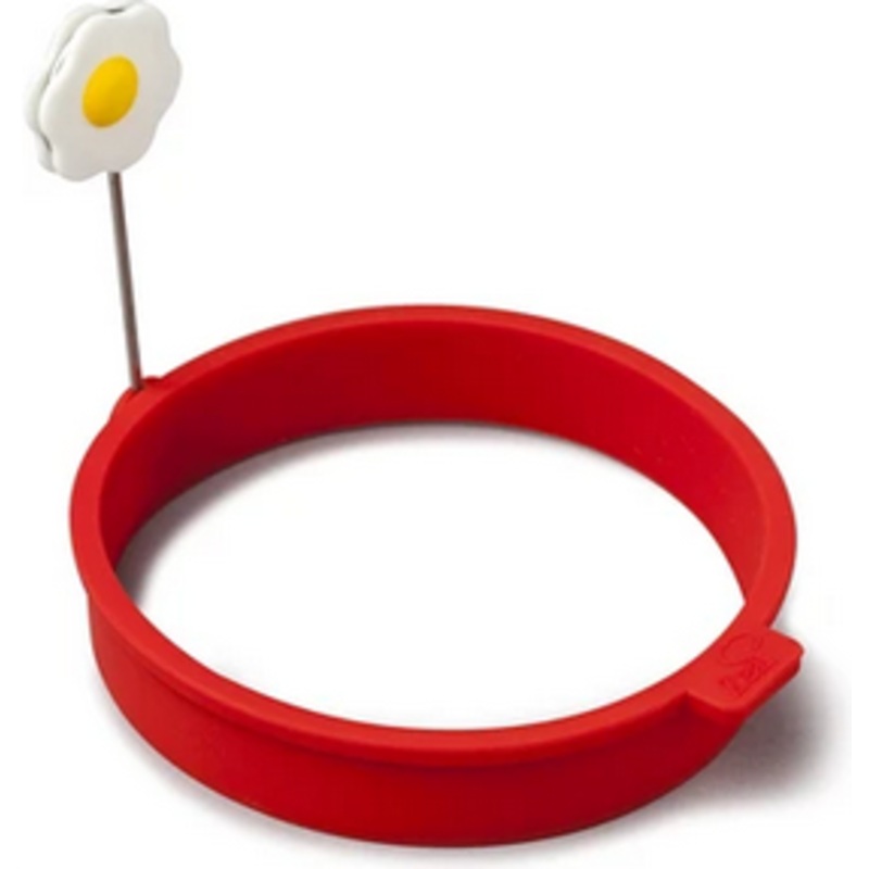 Zeal Silicone Round Egg Ring – Red