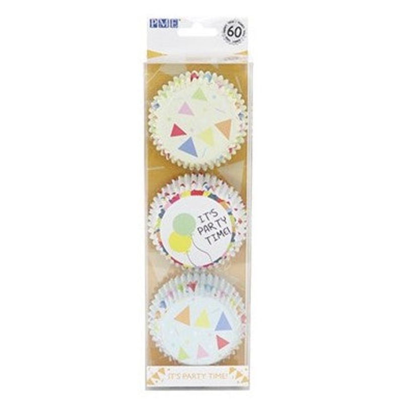 PME Cupcake Cases Foil Lined – Party Set of 3