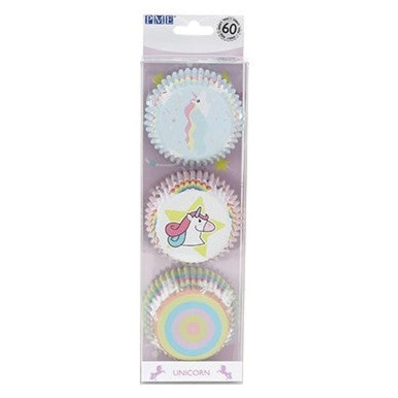PME Cupcake Cases Foil Lined – Unicorn Set of 3