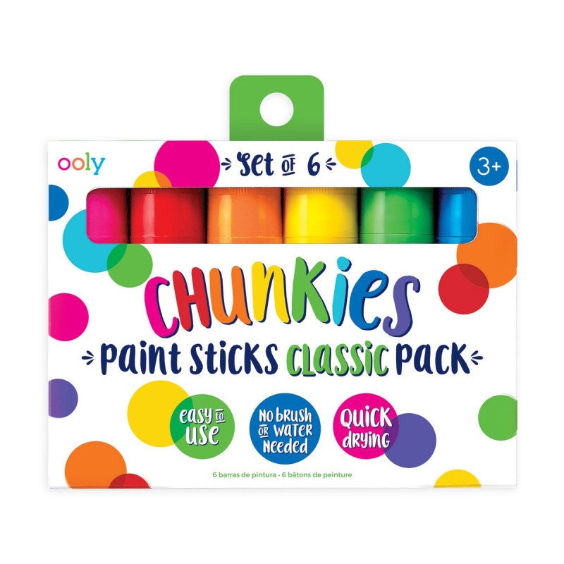 Chunkies Paint Sticks – Set of 6 – Classic