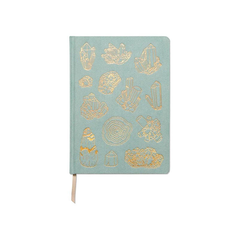 Designworks Blue Vegan Jumbo Journal – Minerology
