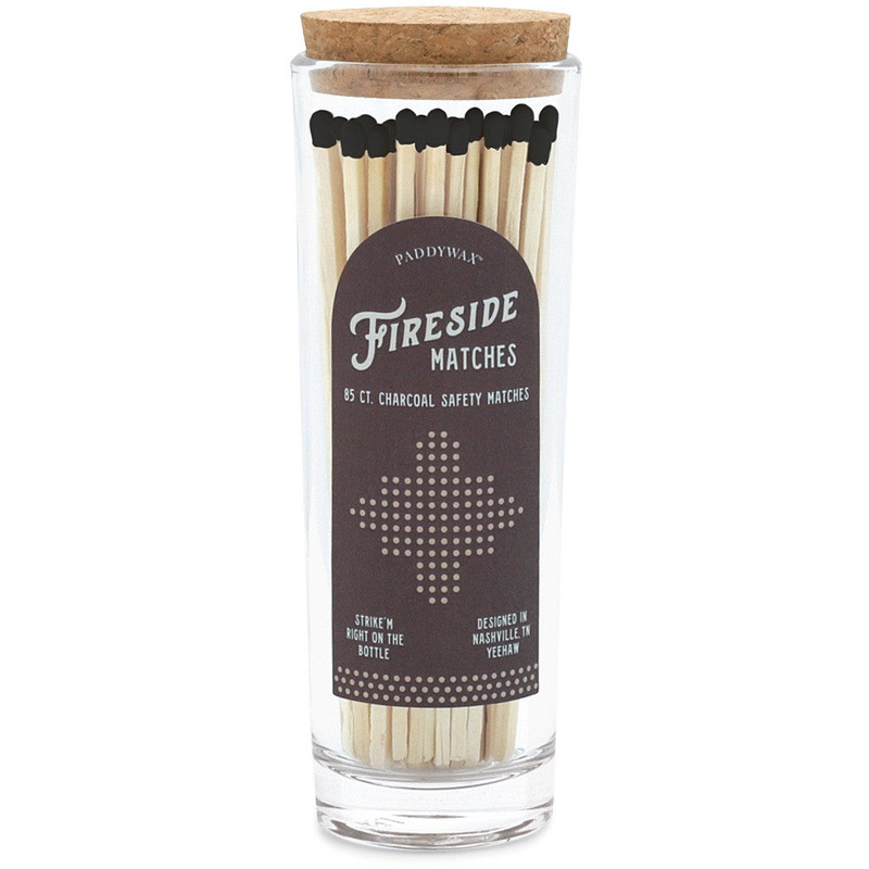 Fireside Safety Matches (13cm Tall) – Charcoal Tip