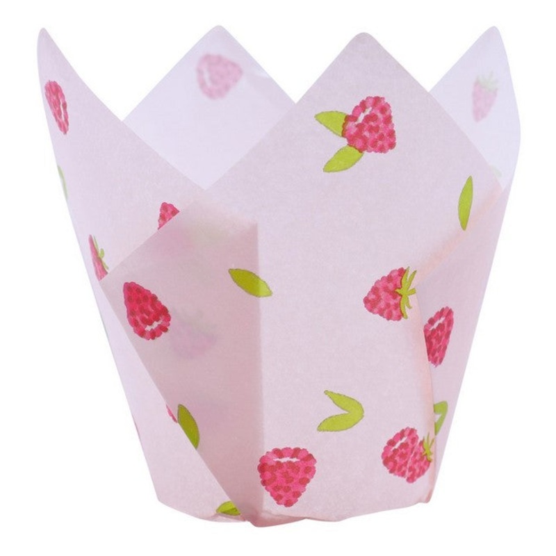PME Tulip Muffin Cases – Raspberry
