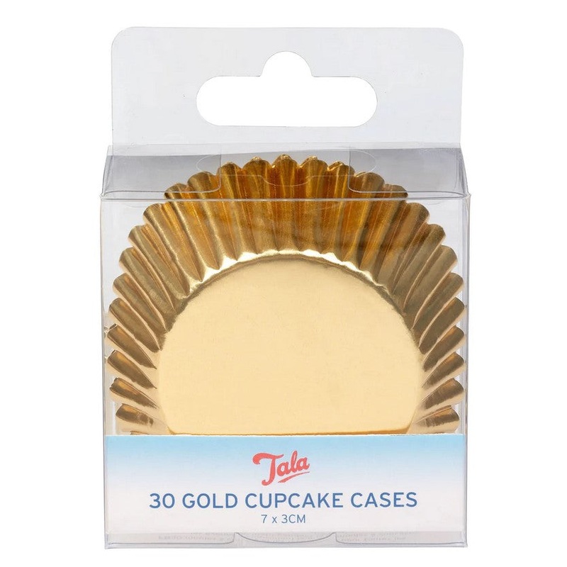 Tala Foil  Cupcake Cases – Gold