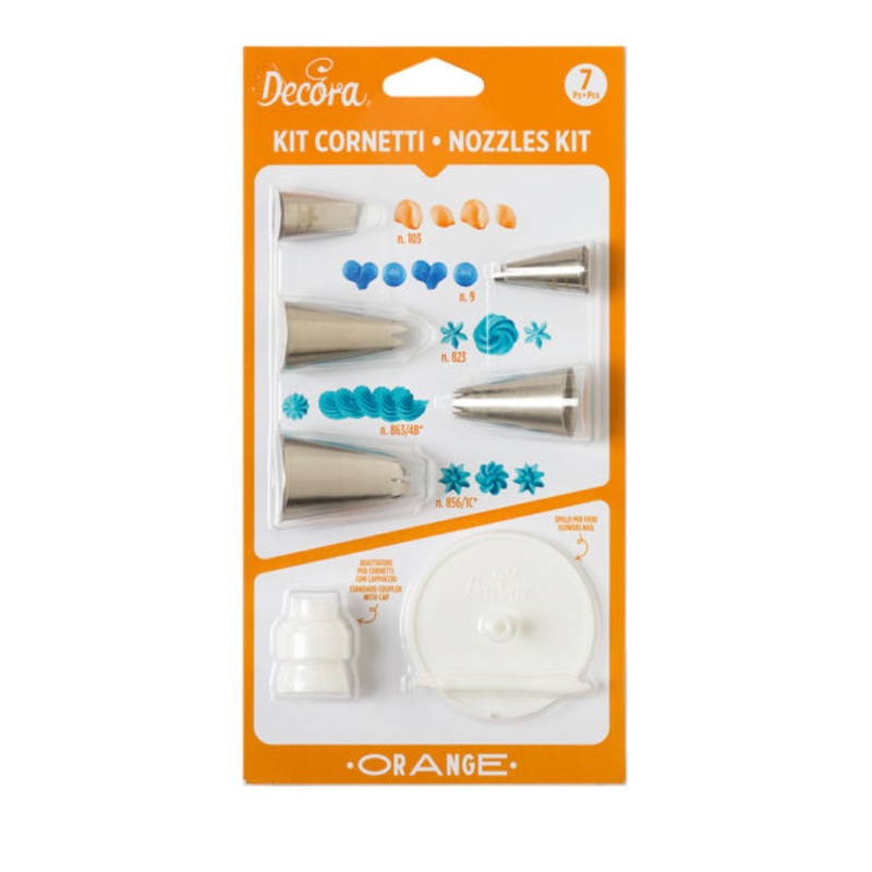 Decora Nozzle Set – Orange