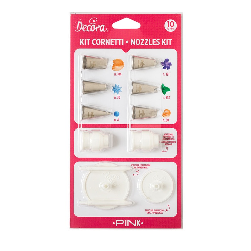 Decora Nozzle Set – Pink