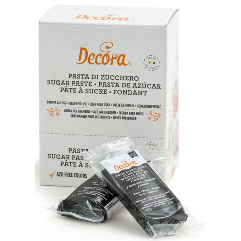 Decora Sugar Paste – Black