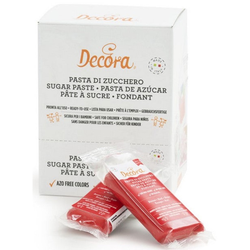 Decora Sugar Paste – Red