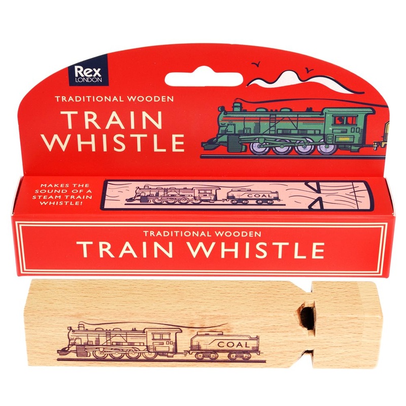 Rex Toy – Traditional Wooden Train Whistle