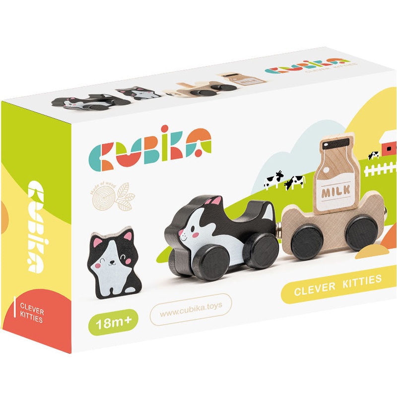 Wooden toy Clever Kitties